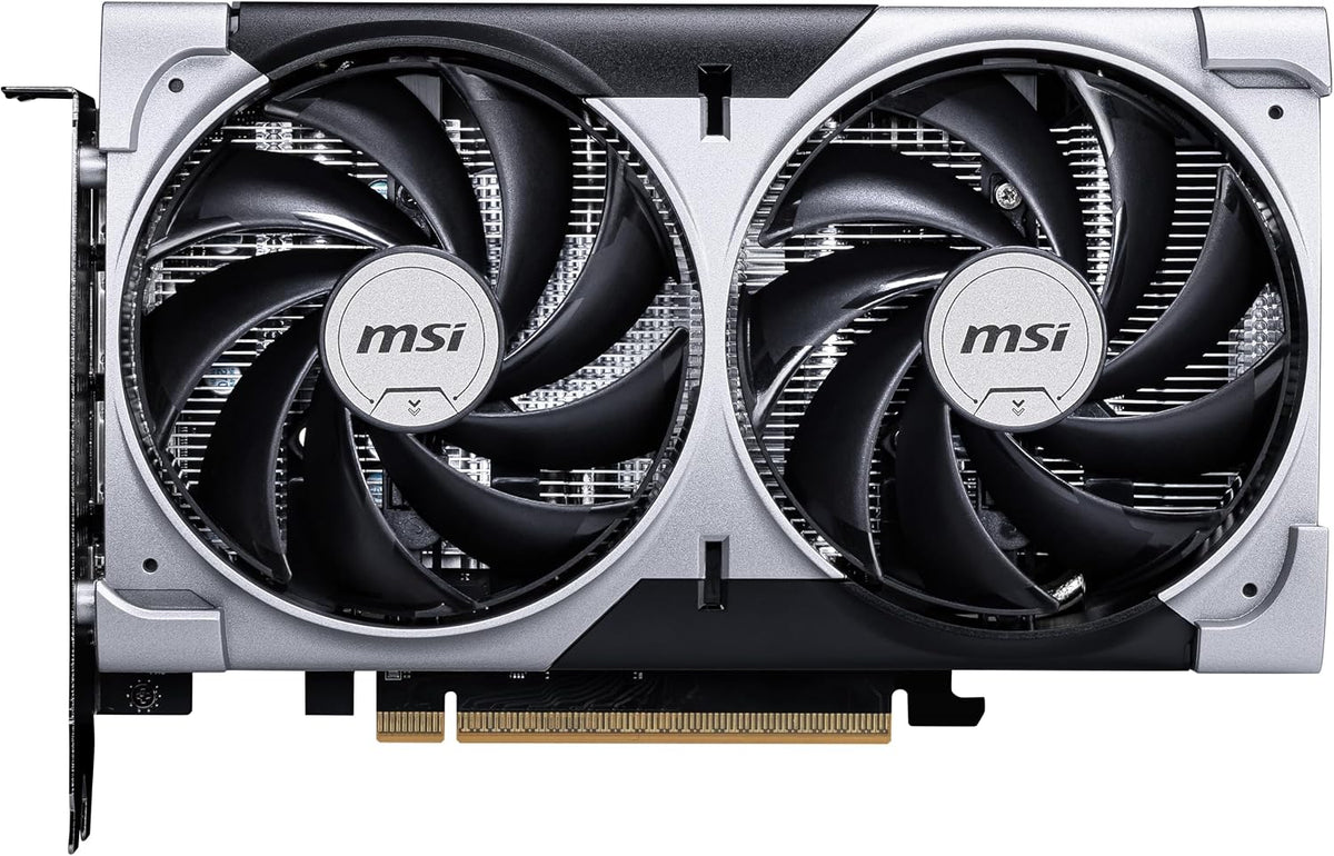 MSI NVIDIA GeForce RTX 5060 8GB VENTUS 2X OC Graphics Card | 8GB GDDR7 | 128-Bit | 2535 MHz | 3x DisplayPort 2.1a | HDMI 2.1b