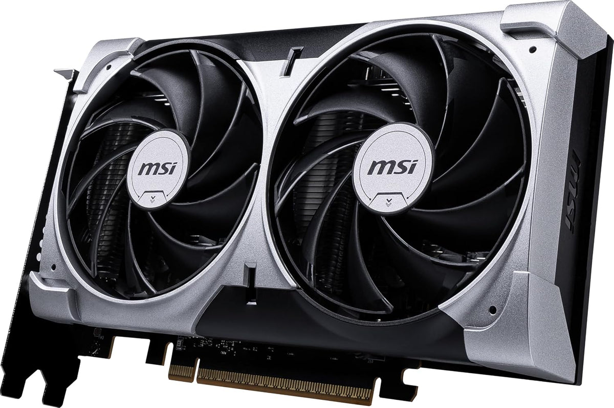 MSI NVIDIA GeForce RTX 5060 8GB VENTUS 2X OC Graphics Card | 8GB GDDR7 | 128-Bit | 2535 MHz | 3x DisplayPort 2.1a | HDMI 2.1b