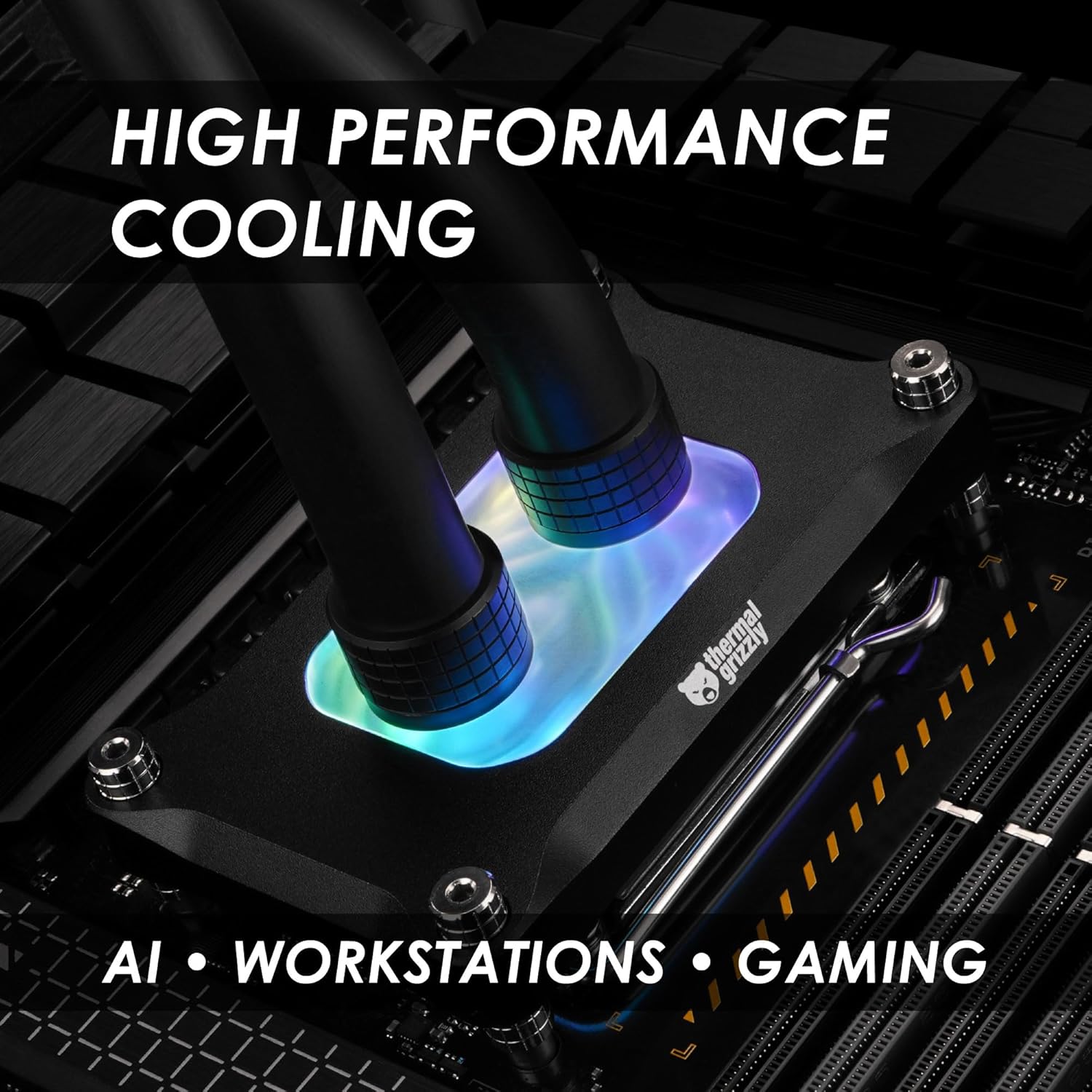 Thermal Grizzly Mycro Pro RGB CPU Waterblock | AM5 AM4 LGA1851 | G1/4