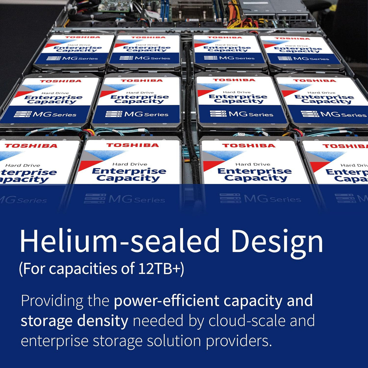 TOSHIBA MG09 Series 12TB 7200 RPM 512MB Cache SATA 6.0Gb/s 3.5" Hard Drives MG09ACA12TE