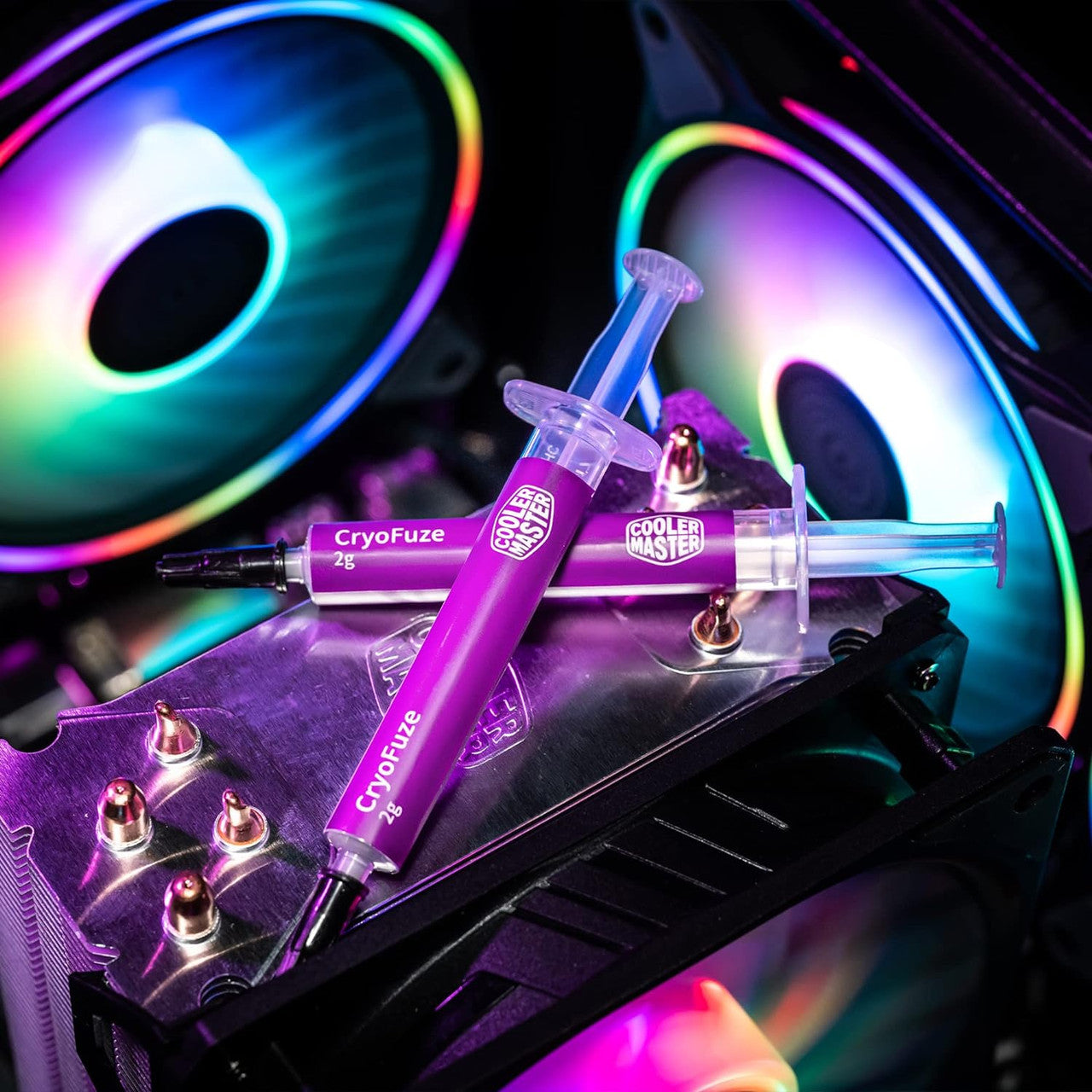 Cooler Master CryoFuze Ultra-High Performance Thermal Paste,Temp -50C up to 250C for CPU, GPU Coolers MGZ-NDSG-N07M-R2