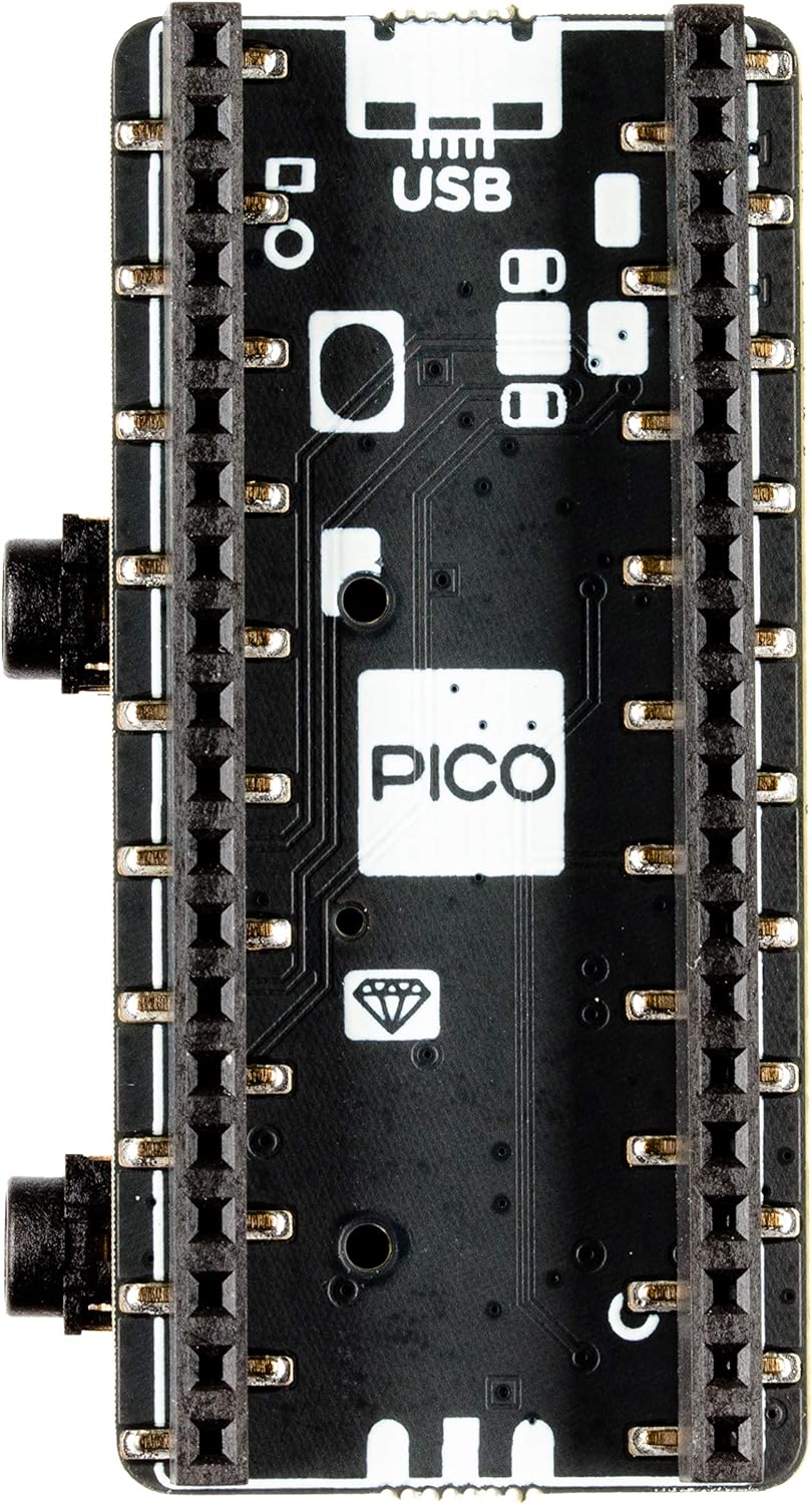 Pimoroni Pico Audio Pack | Line-Out Audio | Headphone Amplifier | Raspberry Pi Pico Add-On | PIM544