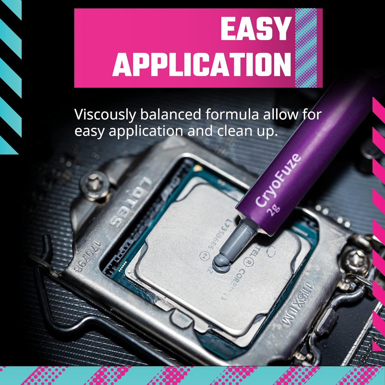 Cooler Master CryoFuze Ultra-High Performance Thermal Paste,Temp -50C up to 250C for CPU, GPU Coolers MGZ-NDSG-N07M-R2