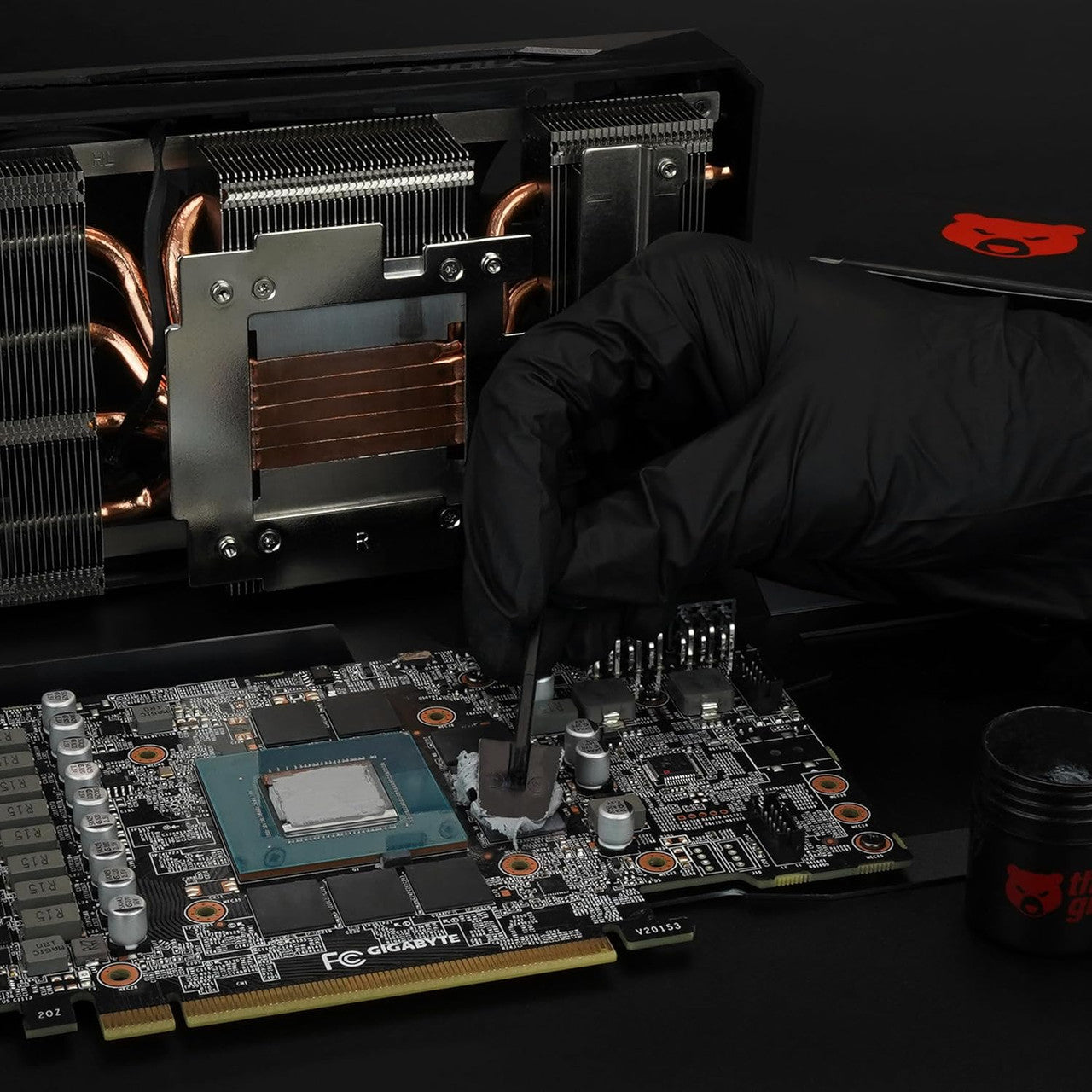 Thermal Grizzly Putty Pro 100g High-Performance Non-Conductive Thermal Putty for GPU, PCB Applications TG-P-P-100