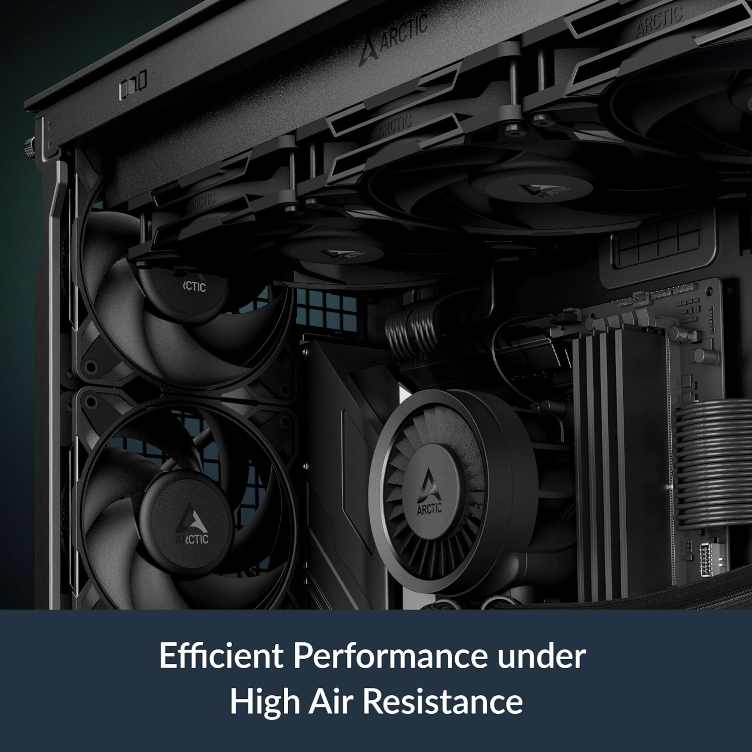 ARCTIC P12 Pro PST PWM | 120mm Case Fan | 3000 RPM | 4-Pin + Splitter