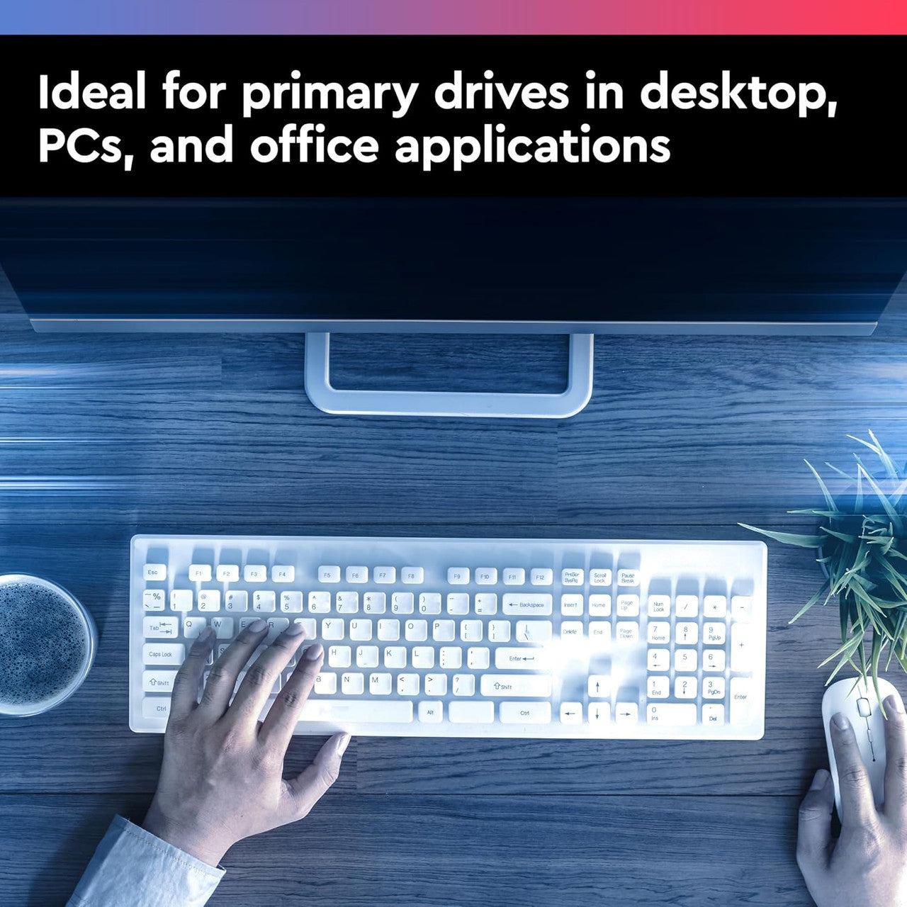 256MB cache boosts performance for faster access to frequently used files and applications.