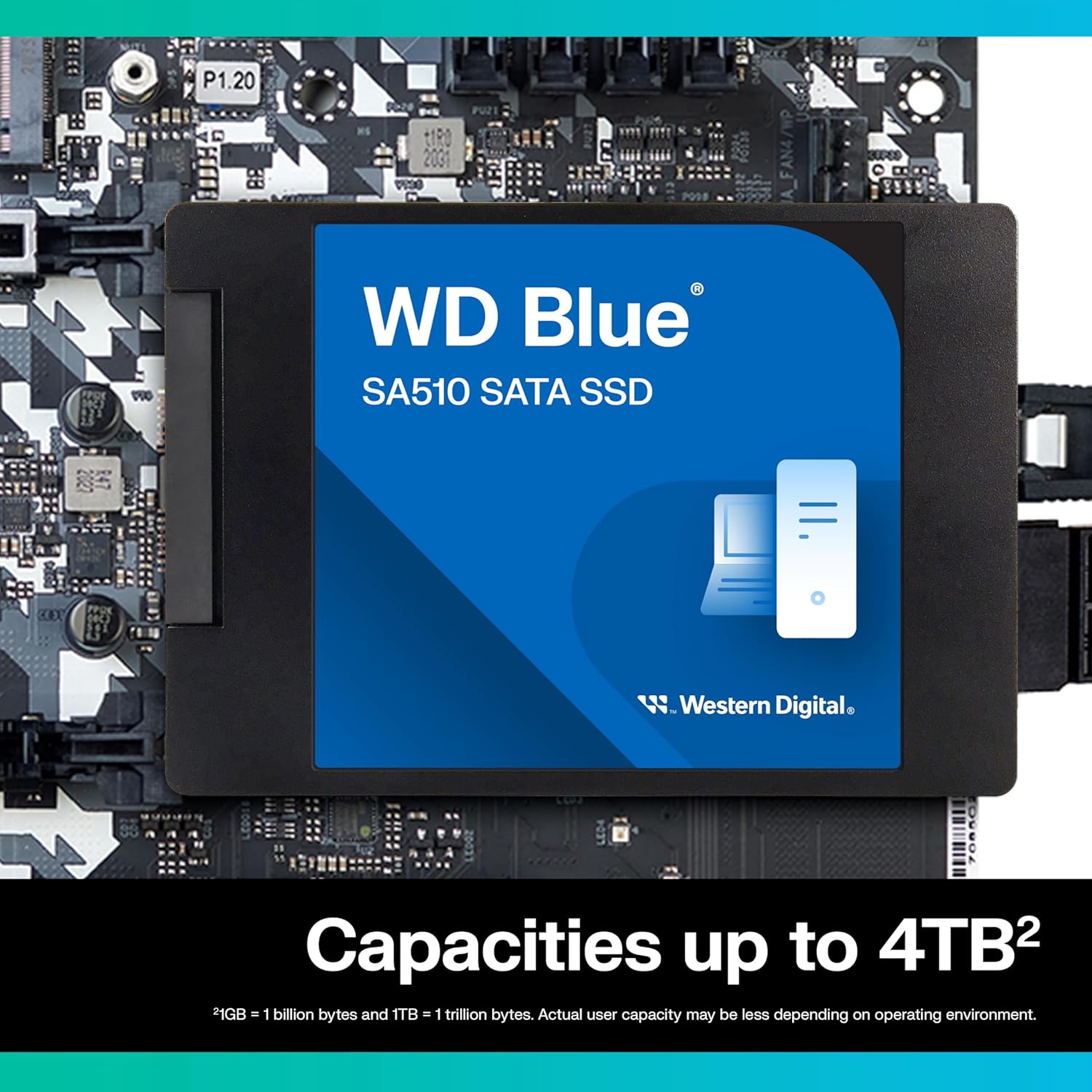 WD Blue 1TB SA510 SATA Internal Solid State Drive - WDS100T3B0A