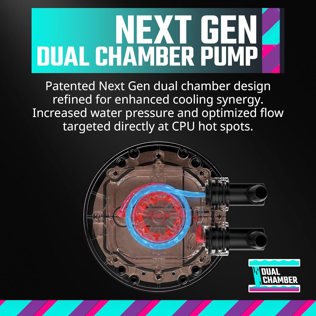 Cooler Master MasterLiquid 240 Atmos ARGB Close-Loop 120mm 4-Pin PWM 2500RPM AIO Liquid Cooler - Black MLX-D24M-A25PZ-R1