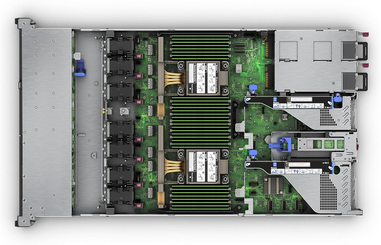 HPE ProLiant DL360 G11 1U Rack Server - 1 x Intel Xeon Silver 4509Y 2.6GHz-64GB RAM MR408i-o ATA, SASController P71676-005