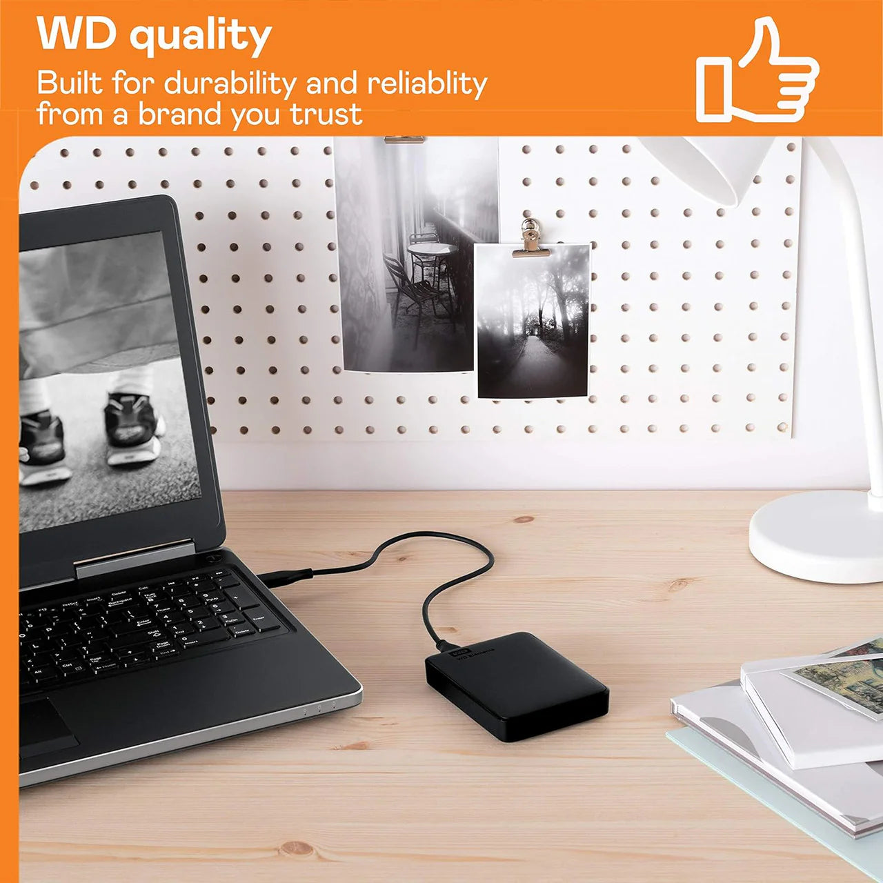WD Elements Portable External Hard Drive | USB 3.0 | 1TB–4TB
