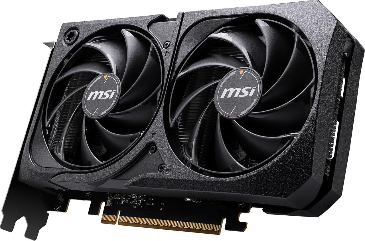 MSI Graphics Card 8GB GDDR7 28-bit Extreme Performance 2535 MHz, NVIDIA Blackwell Architecture RTX 5060 8G SHADOW 2X OC