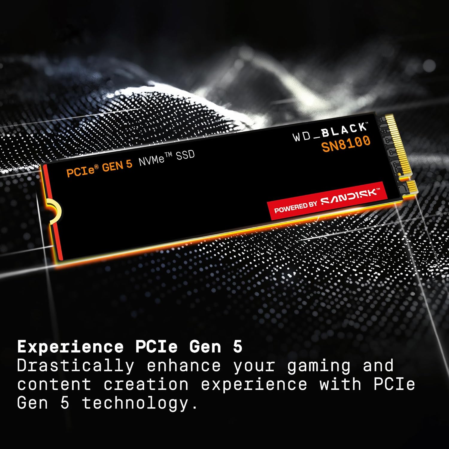 WD BLACK SN8100 M.2 NVMe Internal Solid State Drive - 1TB - WDS100T1X0M