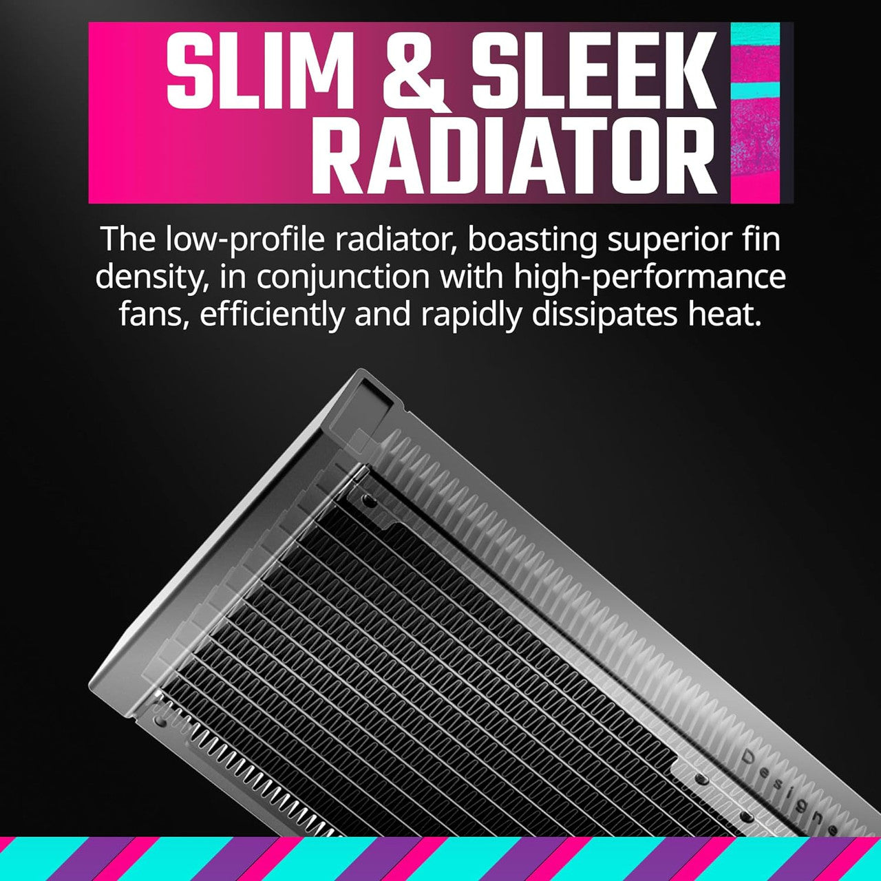 Cooler Master MasterLiquid 240 Atmos ARGB Close-Loop 120mm 4-Pin PWM 2500RPM AIO Liquid Cooler - Black MLX-D24M-A25PZ-R1