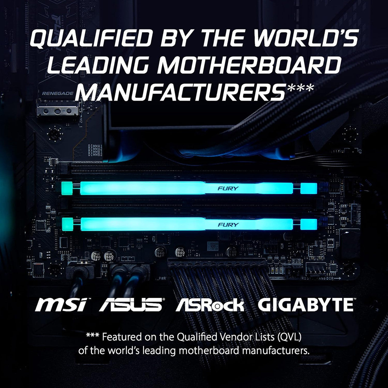 DDR5 technology offers improved bandwidth, efficiency, and stability over previous generations.