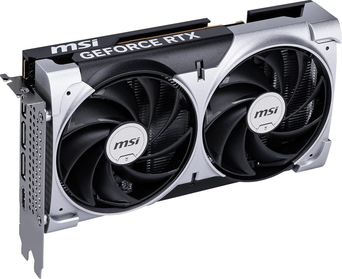 MSI NVIDIA GeForce RTX 5060 8GB VENTUS 2X OC Graphics Card | 8GB GDDR7 | 128-Bit | 2535 MHz | 3x DisplayPort 2.1a | HDMI 2.1b