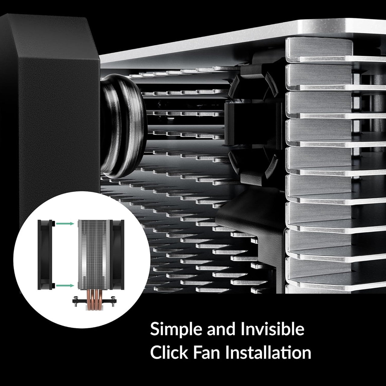 Arctic Freezer 36 CPU Fan Cooler, Intel Socket LGA1700 AMD Socket AM4, AM5 Pressure Optimized Fan ACFRE00121A