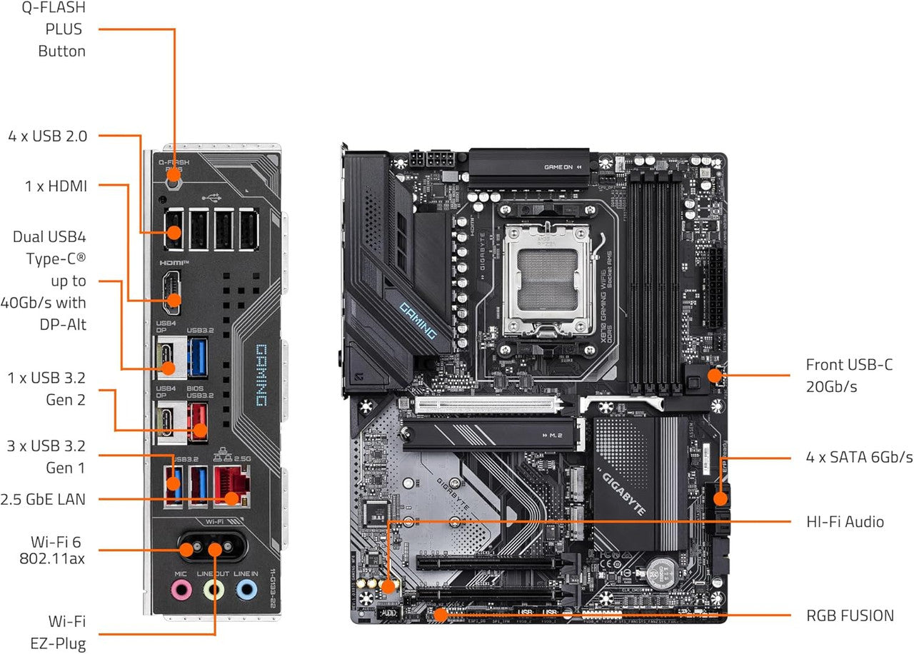 Robust power delivery, enhanced thermal design, and durable components ensure long-term reliability.