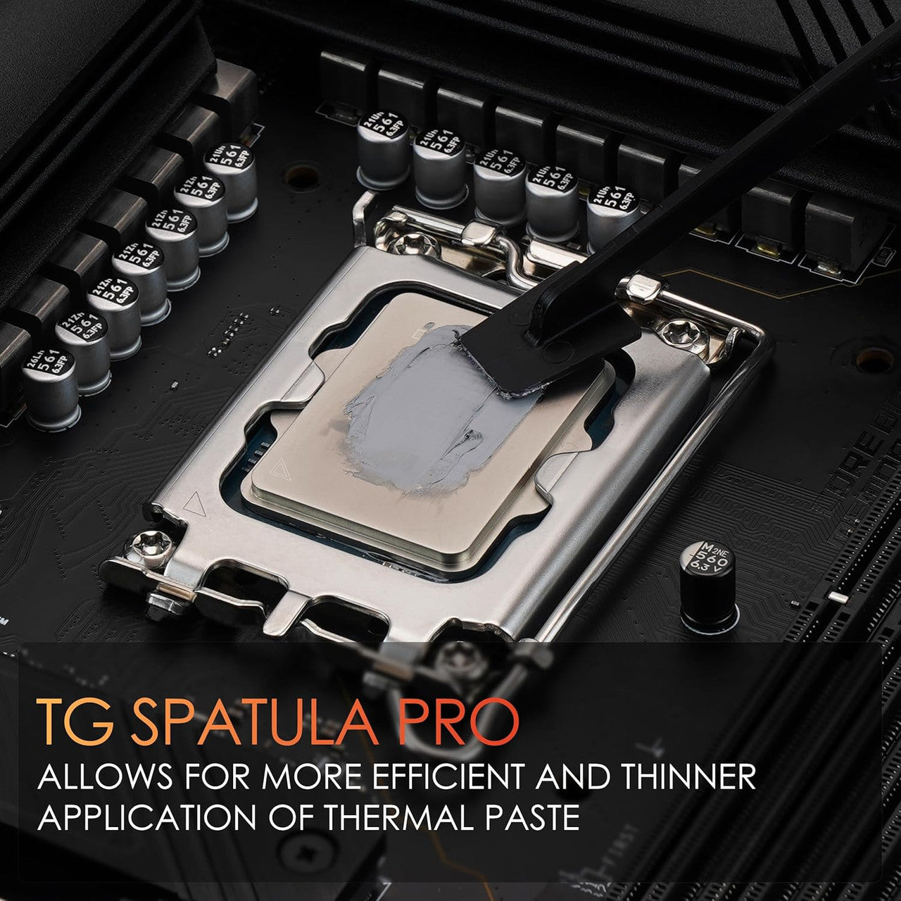 Thermal Grizzly TG Spatula PRO Spread of Thermal Paste Precise Compound Distribution CPU/GPU/Console (3 Pcs) TG-AS-P-3