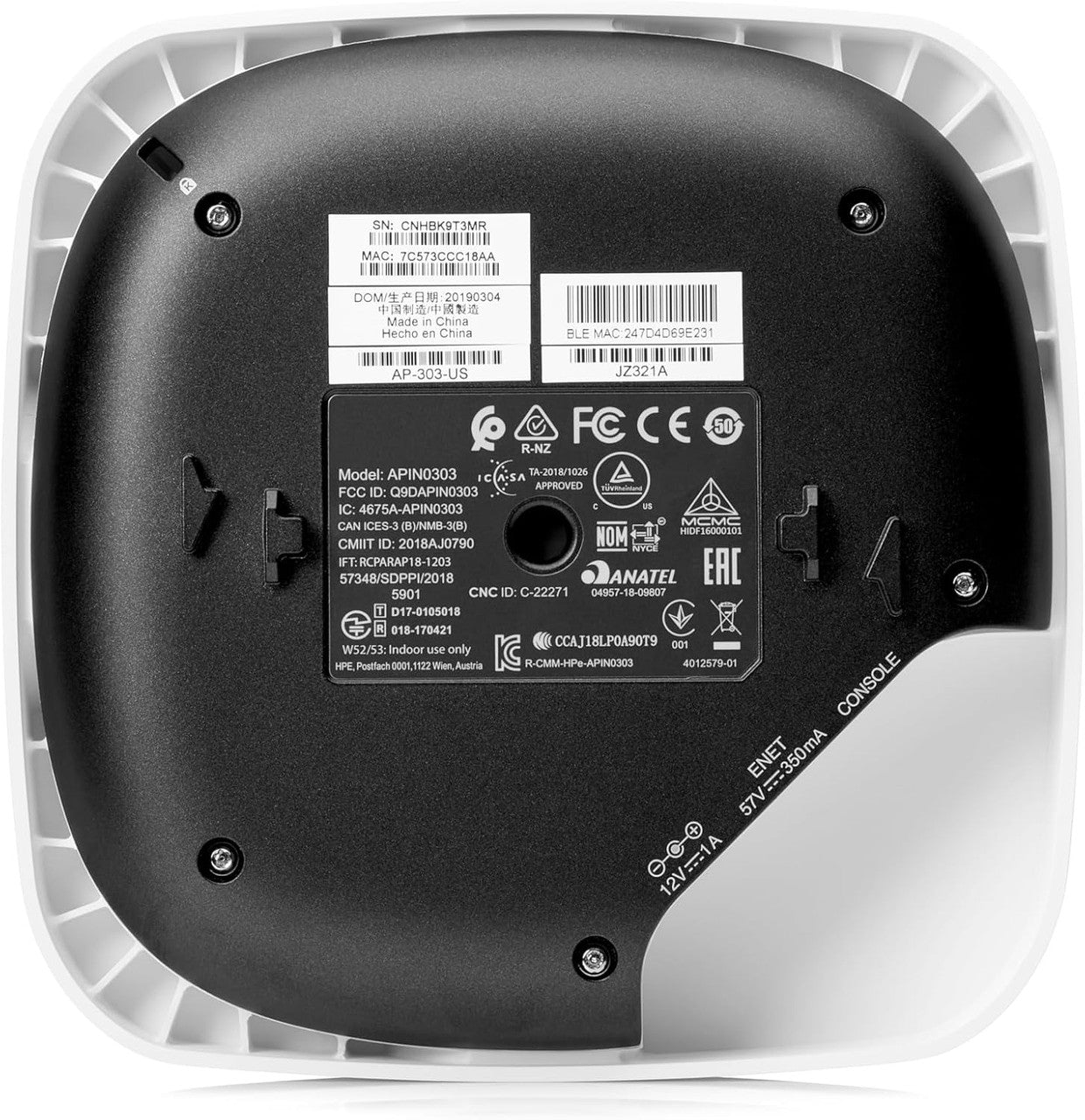 HPE Networking Instant On AP11 2x2 WiFi Access Point | US Model | Power Source Not Included | R2W95A