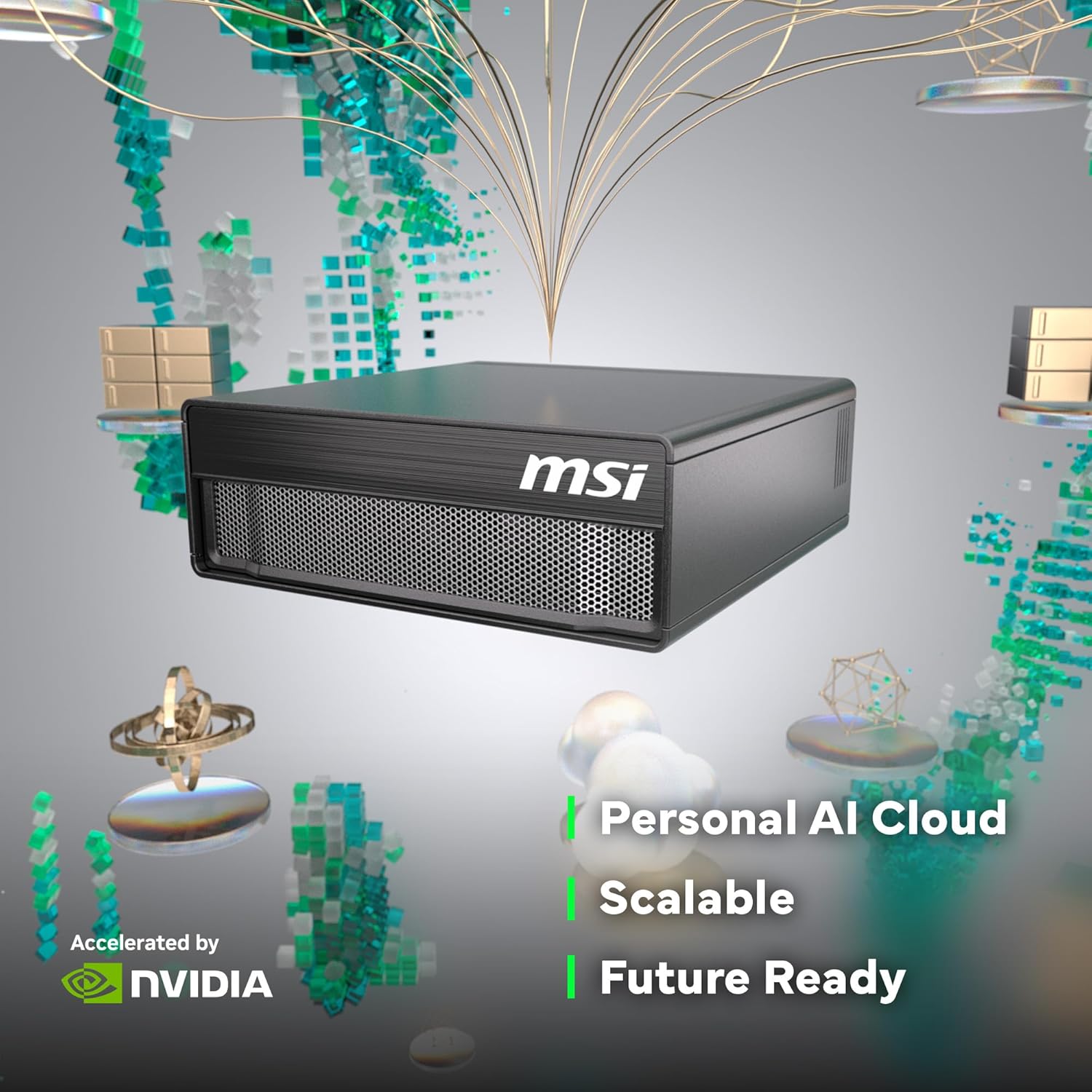 MSI EdgeXpert 13S AI Supercomputer | ARM 20-Core | 128GB | NVIDIA Blackwell - EDGEXPERT13S