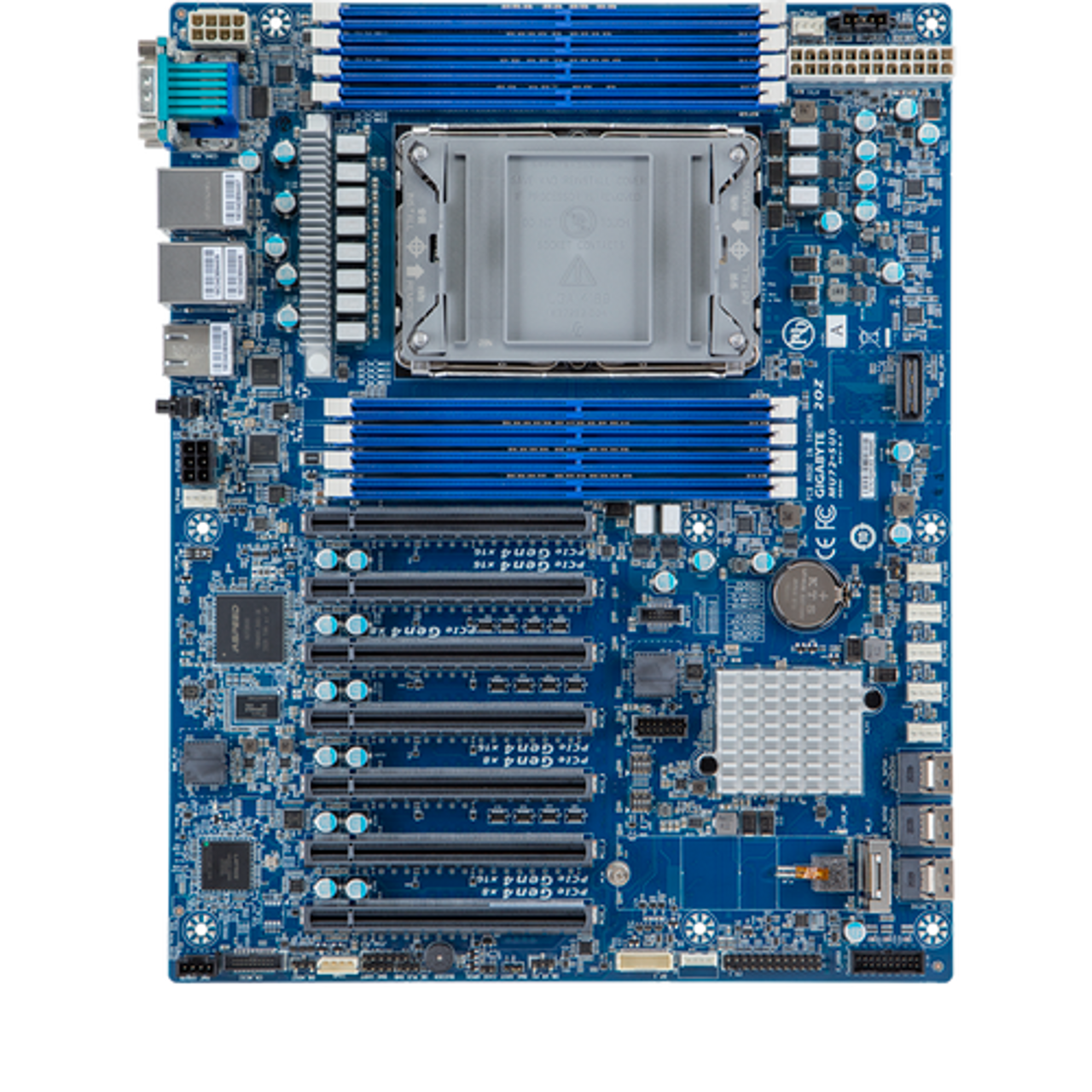 Gigabyte Server Motherboard - 3rd Gen Intel Xeon Scalable & Intel Xeon W-3300 - ATX UP MU72-SU0 Rev. 1.x/2.x