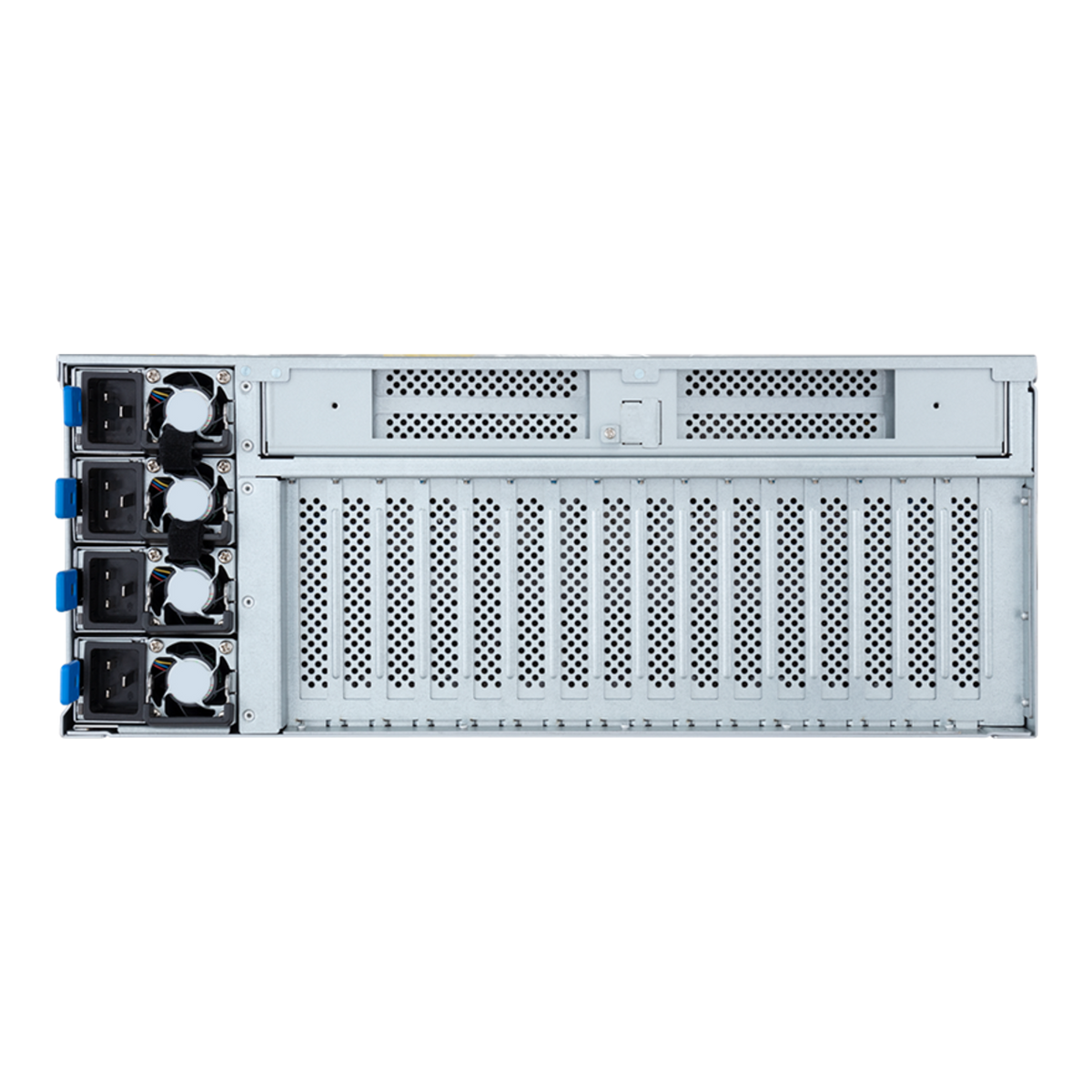 Gigabyte 4U HPC/AI Server - AMD EPYC 9004, Dual CPU, 8x PCIe Gen5 GPUs (with PCIe switches) G493-ZB2 Rev. AAP1