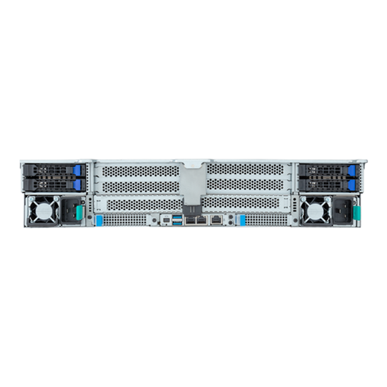 Gigabyte 2U Rack Server Barebone - AMD EPYC 9004, Dual CPU, 3x M.2, 24x DIMM Slots, 12+4 Gen4 NVMe/SATA/SAS Bays R283-Z90-AAD2
