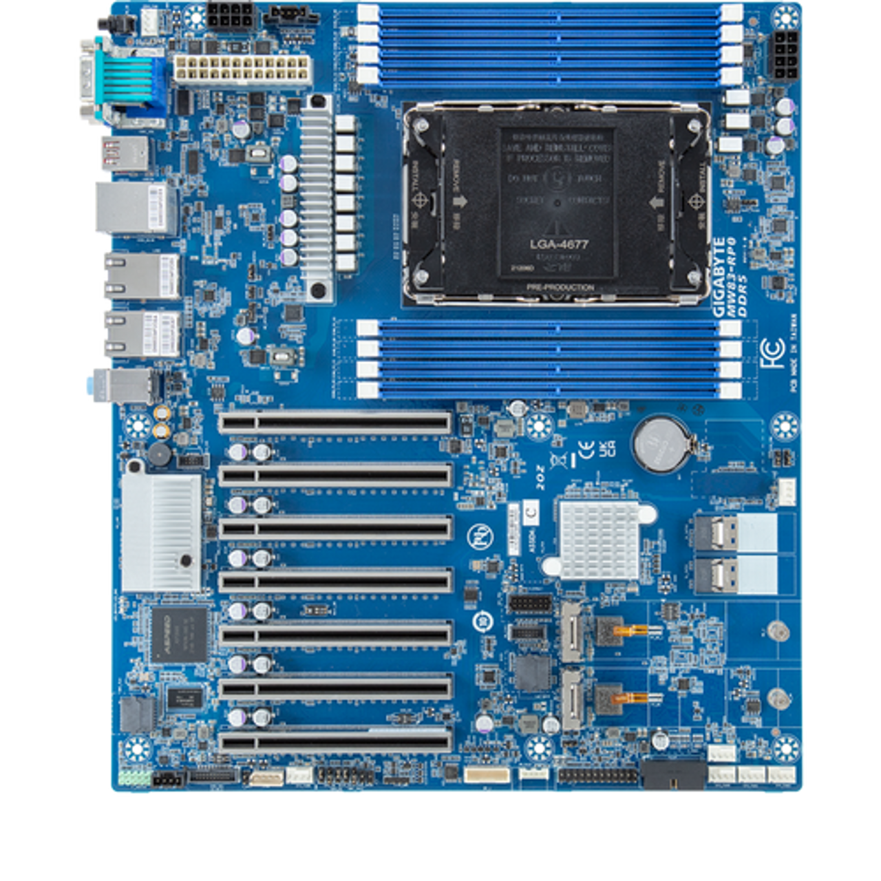 Gigabyte Workstation Motherboard - Intel Xeon W-3500/2500/3400/2400 - CEB UP MW83-RP0 Rev. 1.x/3.x