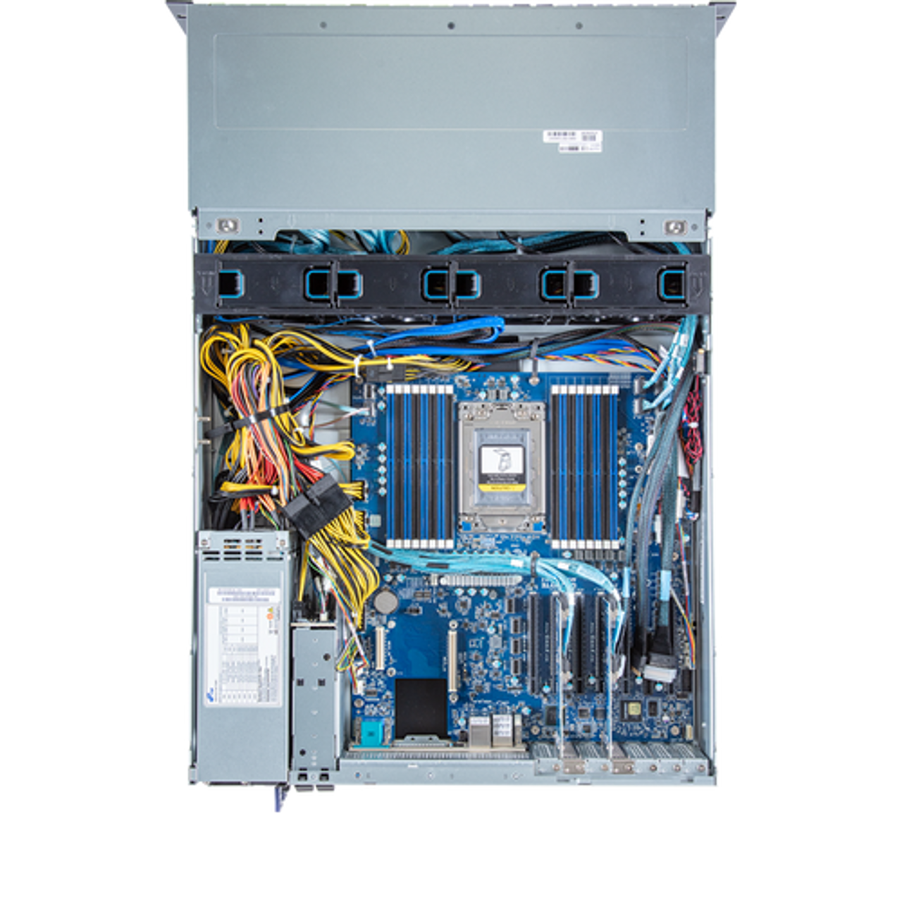 Gigabyte 4U Sorage Server Barebone - AMD Epyc 7003, 2x M.2 Gen4 x4 slots, 50x NVMe-SATA-SAS Bay S472-Z30