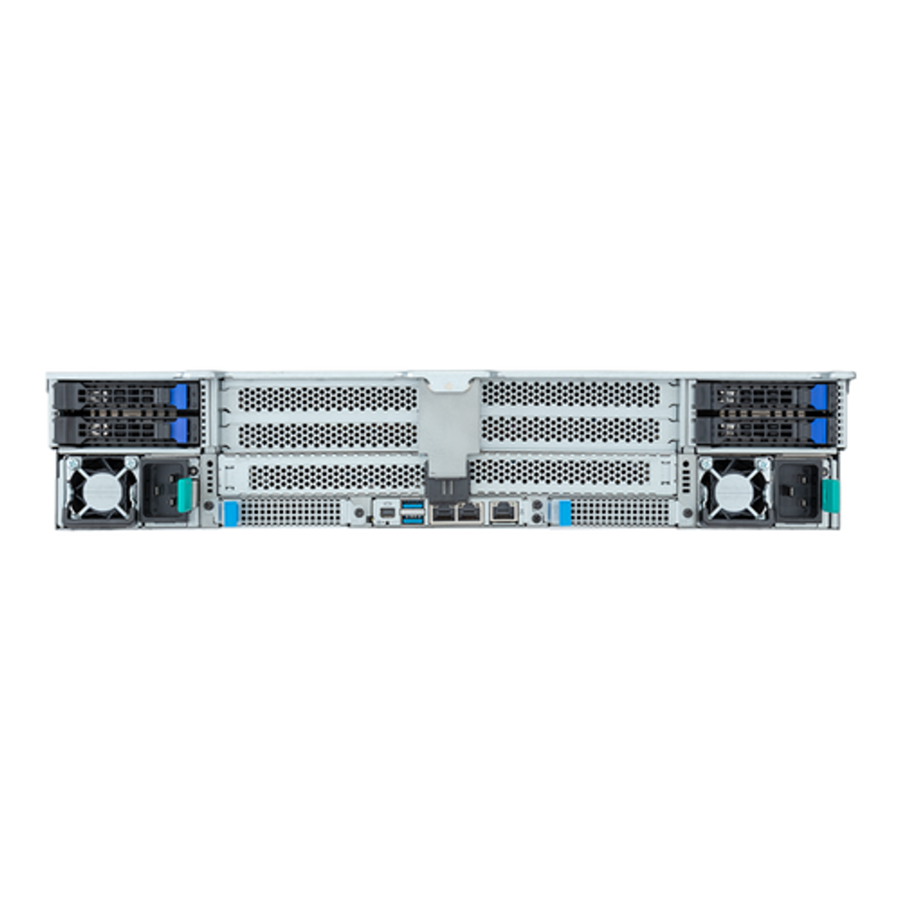 Gigabyte 2U Rack Server Barebone - AMD EPYC 9004, Dual CPU, 3x M.2, 24x DIMM Slots, 12+4 Gen4 NVMe/SATA/SAS Bays R283-Z90-AAD1