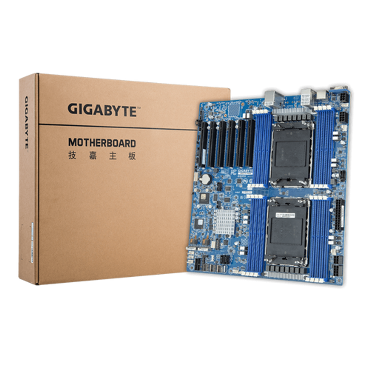 Gigabyte Server Motherboard - 5th/4th Gen Intel Xeon Scalable - E-ATX DP MS73-HB1 Rev. 1.x/3.x