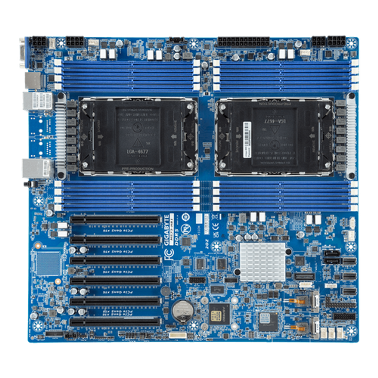Gigabyte Server Motherboard - 5th/4th Gen Intel Xeon Scalable - E-ATX DP MS73-HB1 Rev. 1.x/3.x