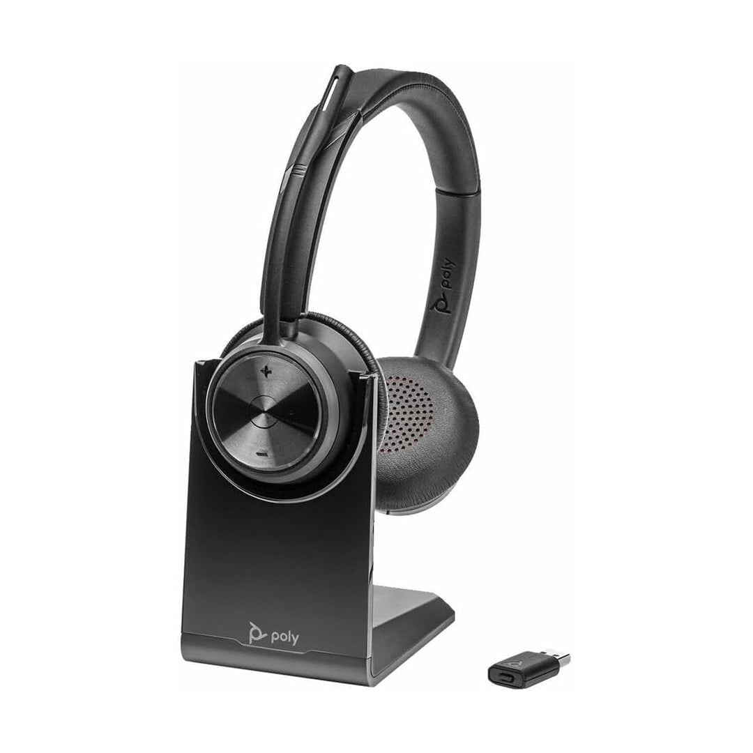 Poly Savi 7320 UC Stereo Wireless DECT Headset Noise Cancel - 8L549AA#ABA