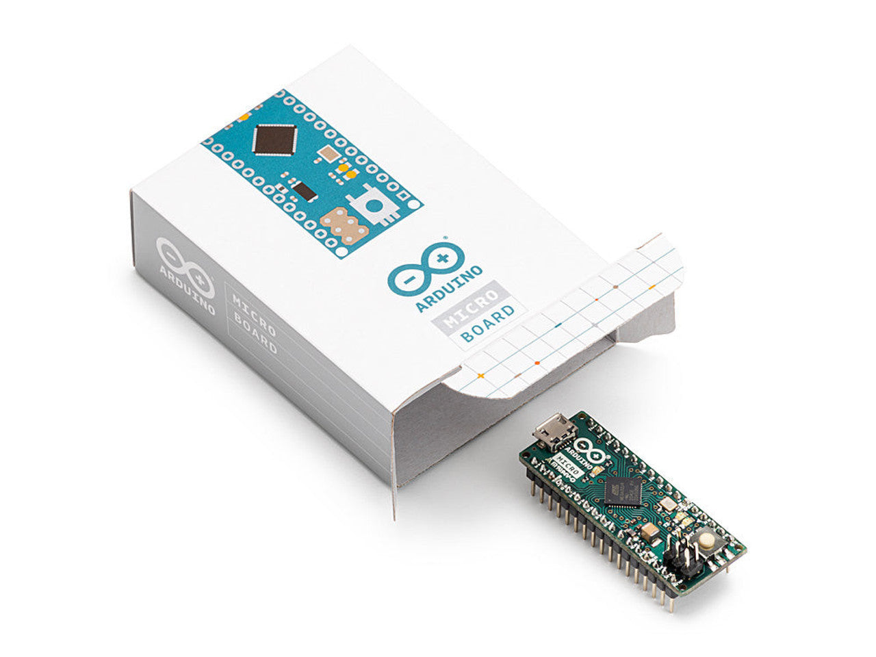 Arduino A000053 Micro withmicro USB connection, an ICSP Headers microcontroller board (Pack of 3)