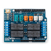 Arduino 4 Relays Shield allows driving high power loads A000110