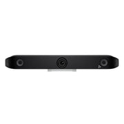 The Poly Studio V52 is an all-in-one USB video bar combining a 4K camera, premium speakers, and advanced microphones for high-quality conferencing.