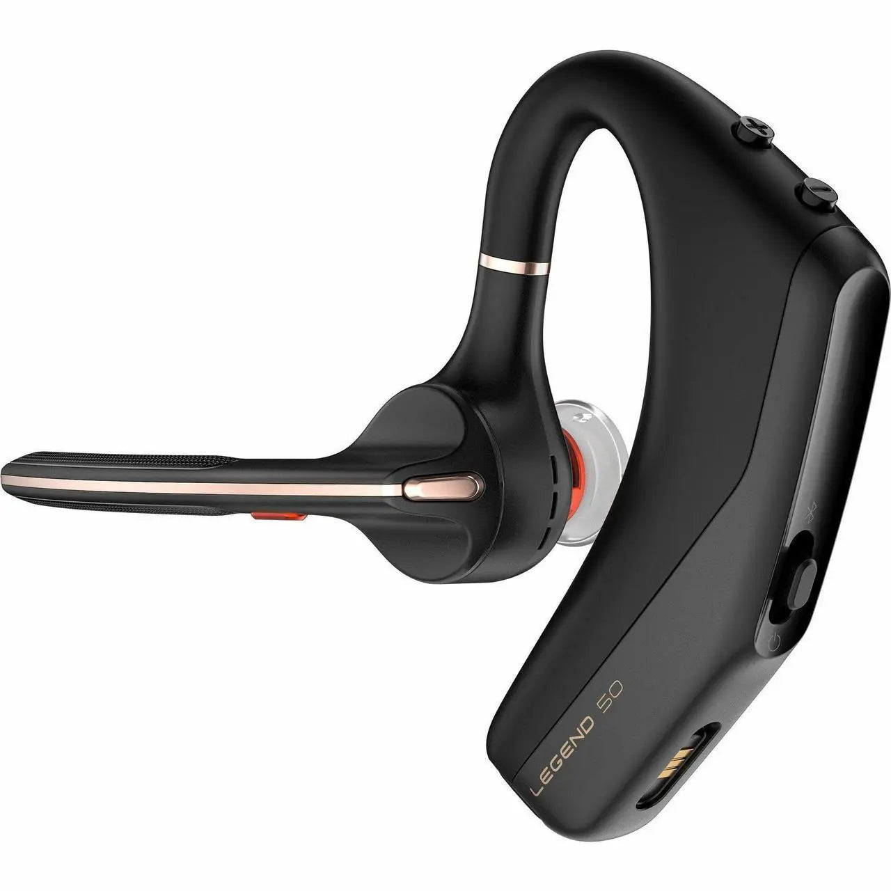 Poly Voyager Legend 50 UC Wireless Bluetooth Headset | Mono | Noise-Canceling Mic | True Wireless Earbud | Black | AT9M9AA#AC3