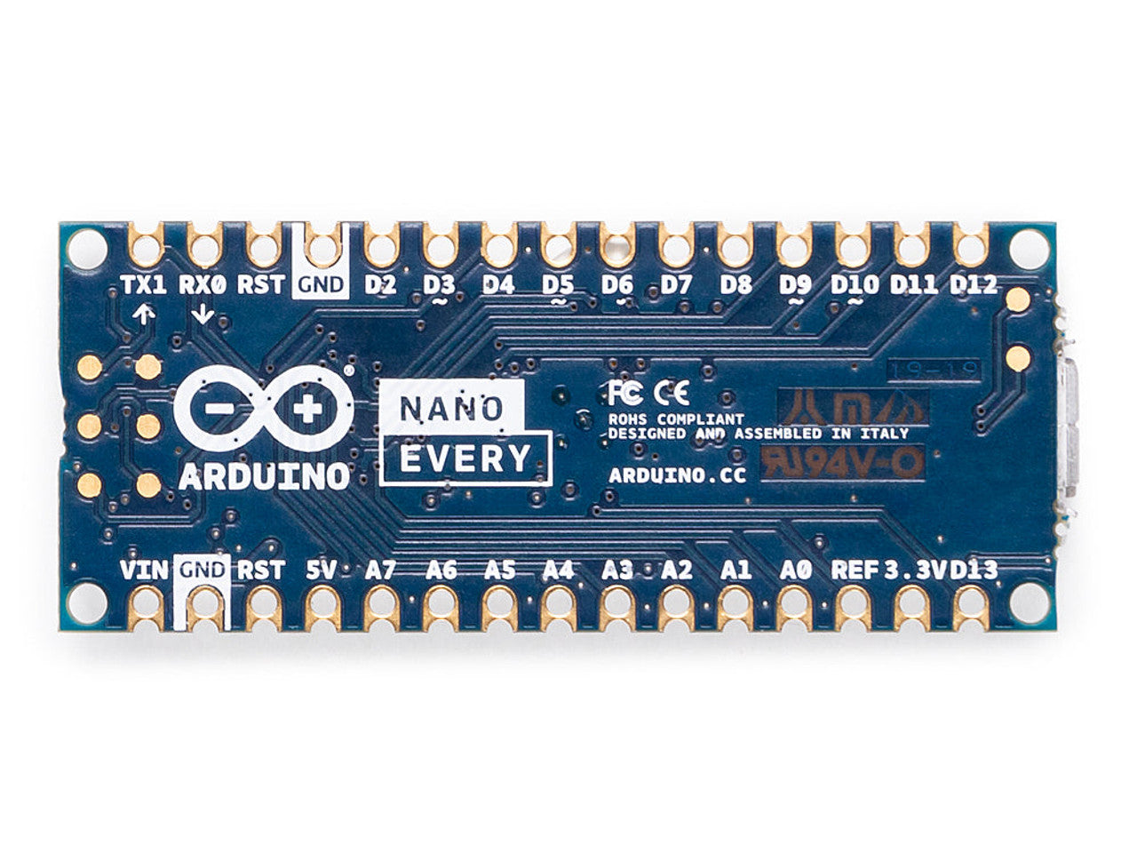 Arduino Nano Every (Single Board) - Microcontroller Board ABX00028