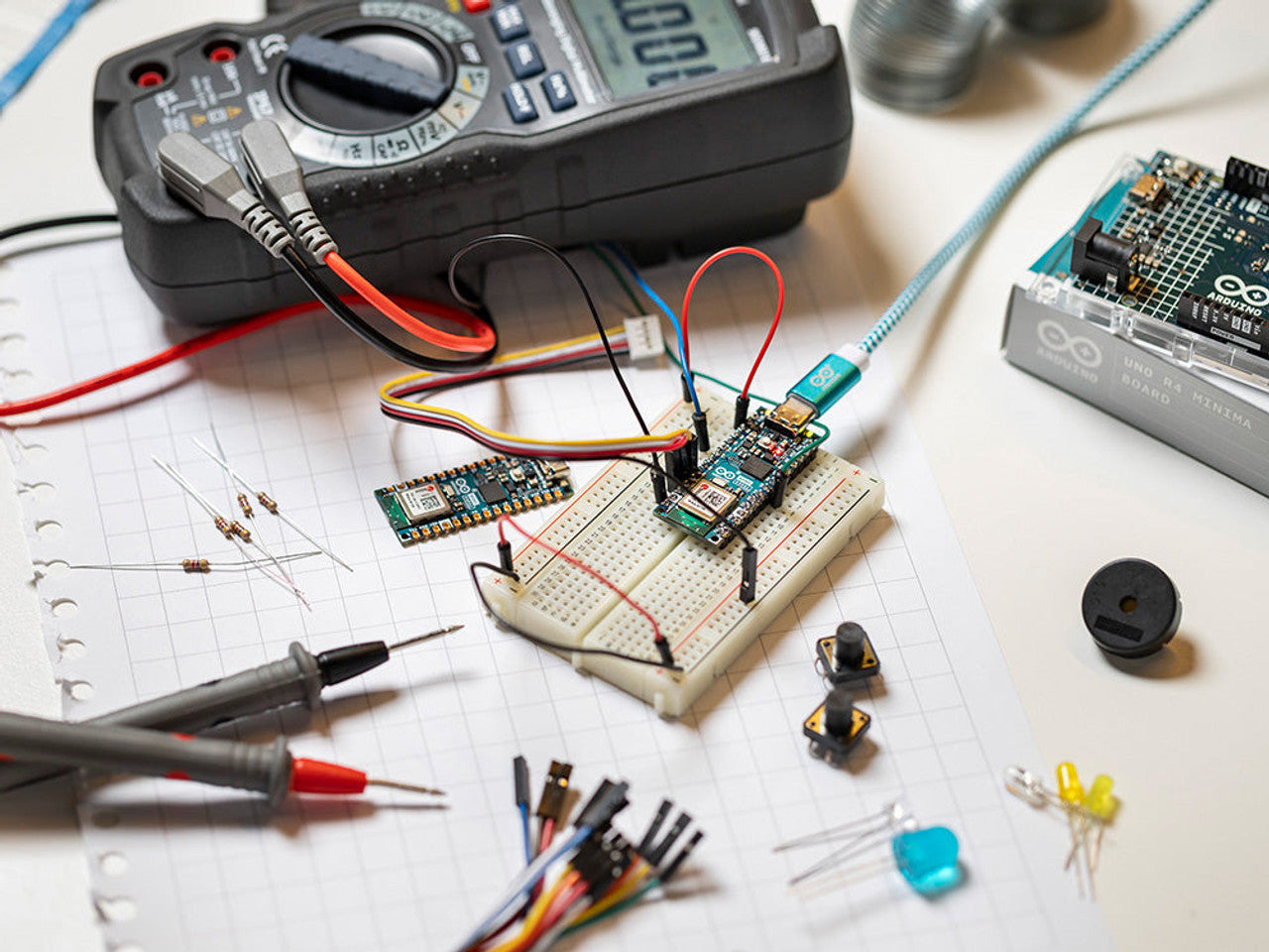 Arduino Nano ESP32 with headers ESP32-S3, USB-C, Wi-Fi, Bluetooth, HID Support, MicroPython Compatible ABX00083