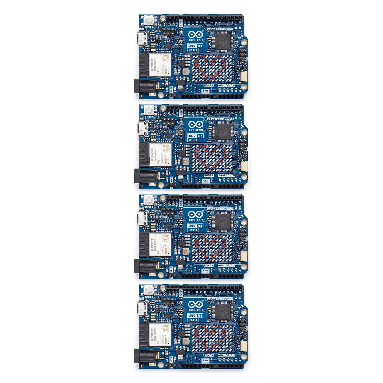 Arduino ABX00087 UNO R4 WiFi Renesas RA4M1 / ESP32-S3 (Pack of 4)