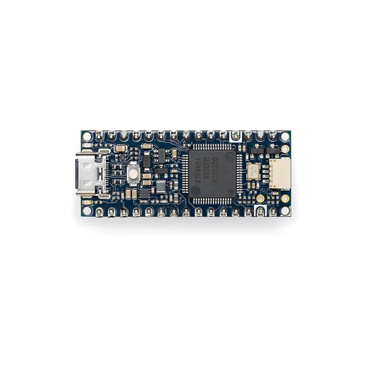 Arduino Nano R4 with Headers | Renesas RA4M1 Cortex-M4 48MHz | Qwiic RGB LED CAN DAC OpAmp | USB-C Compact Development Board | ABX00143