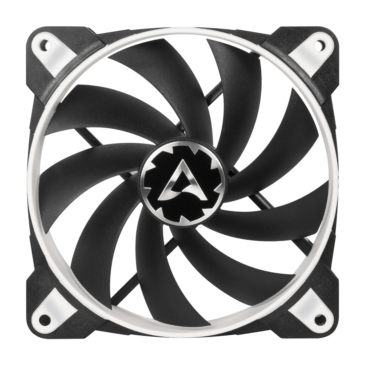 Arctic BioniX F120 120 mm | 1800 rpm | PWM Fan 4-Pin Case Fan with Cable Splitter (Black/White) - ACFAN00093A
