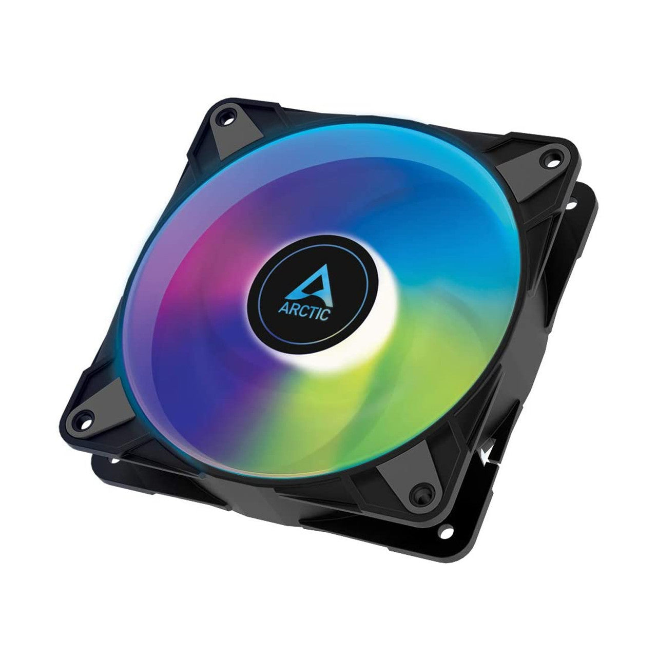 Arctic P12 PWM PST A-RGB 120 mm | 2000 rpm | 4-Pin Case Fan with Cable Splitter (Black) - ACFAN00231A