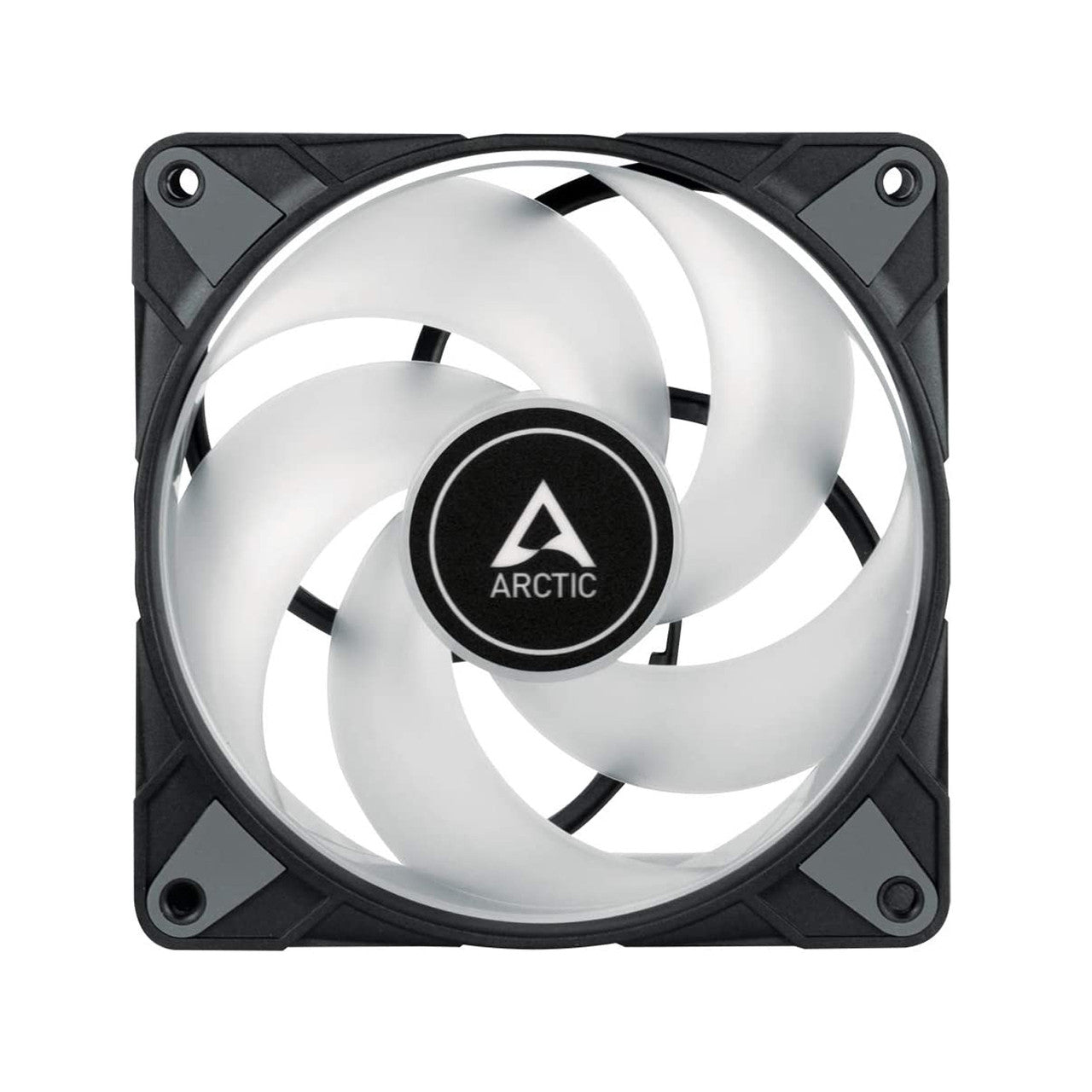 Arctic P12 PWM PST A-RGB 120 mm | 2000 rpm | 4-Pin Case Fan with Cable Splitter (Black) - ACFAN00231A
