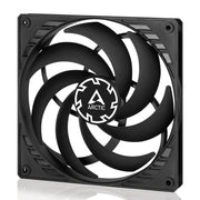 Arctic P14 Slim PWM PST 140 mm | 1800 rpm | Low-Profile 4-Pin Case Fan with Cable Splitter (Black) - ACFAN00268A