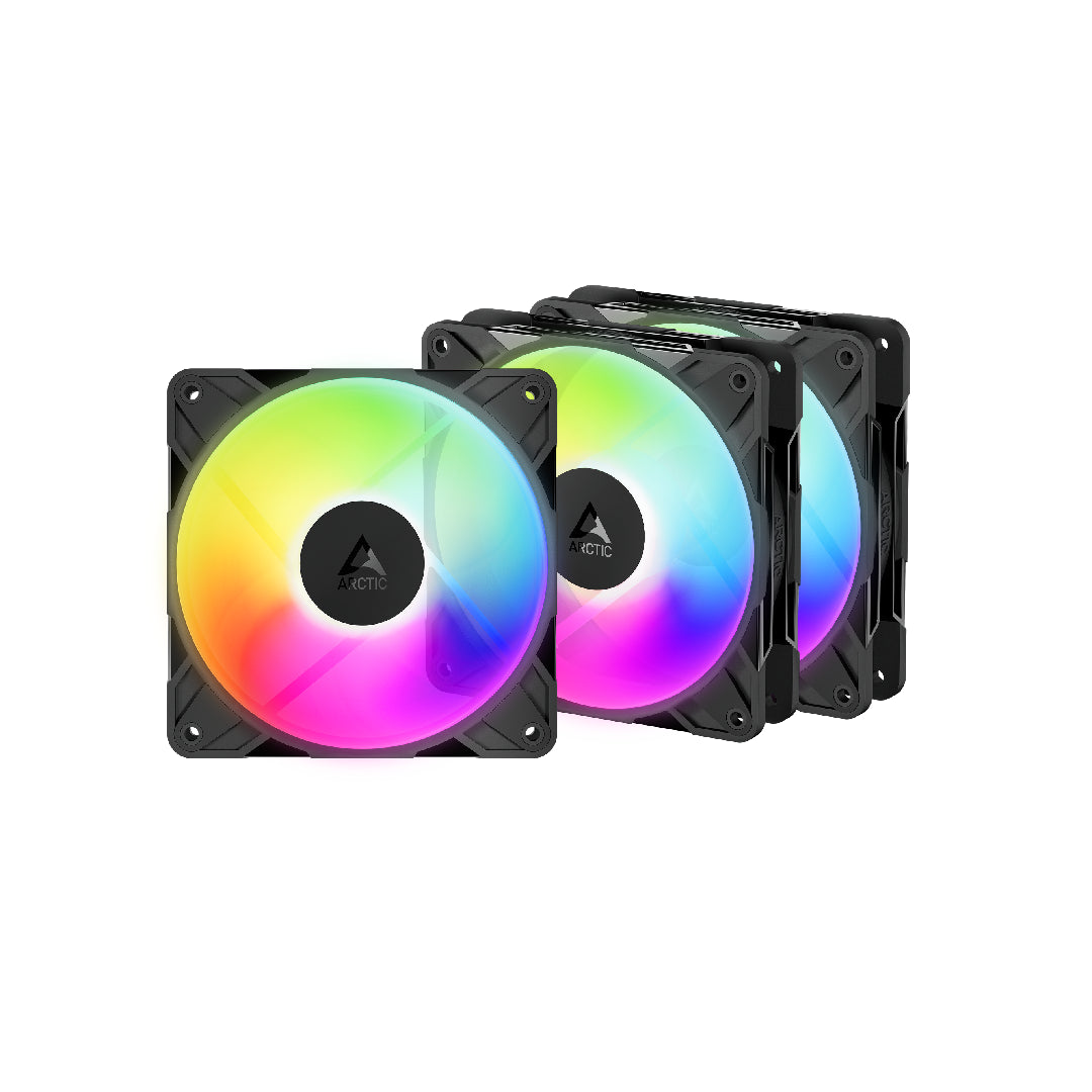 ARCTIC P12 Pro Reverse A-RGB PWM | 120mm | 3000 RPM | 4-Pin Case Fan