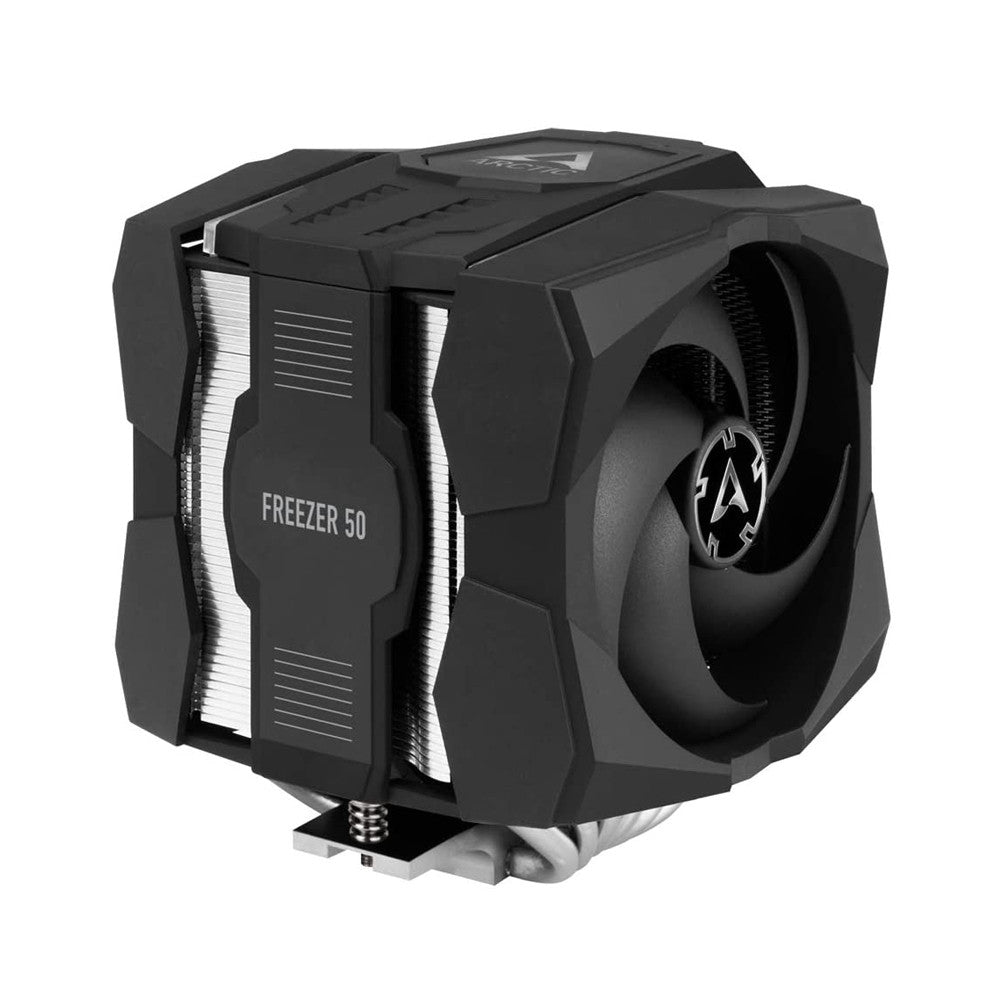 Arctic ACFRE00065A Freezer 50 Multi Compatible Dual Tower CPU Cooler with A-RGB CPU Cooler for AMD