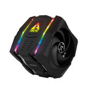 Arctic ACFRE00065A Freezer 50 Multi Compatible Dual Tower CPU Cooler with A-RGB CPU Cooler for AMD