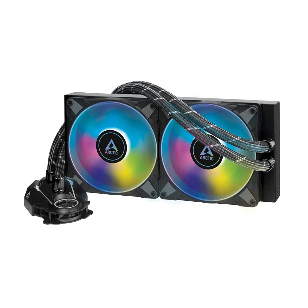ARCTIC Liquid Freezer II 280 A-RGB Multi-Compatible All-in-one A-RGB CPU AIO Water Cooler Black ACFRE00106A