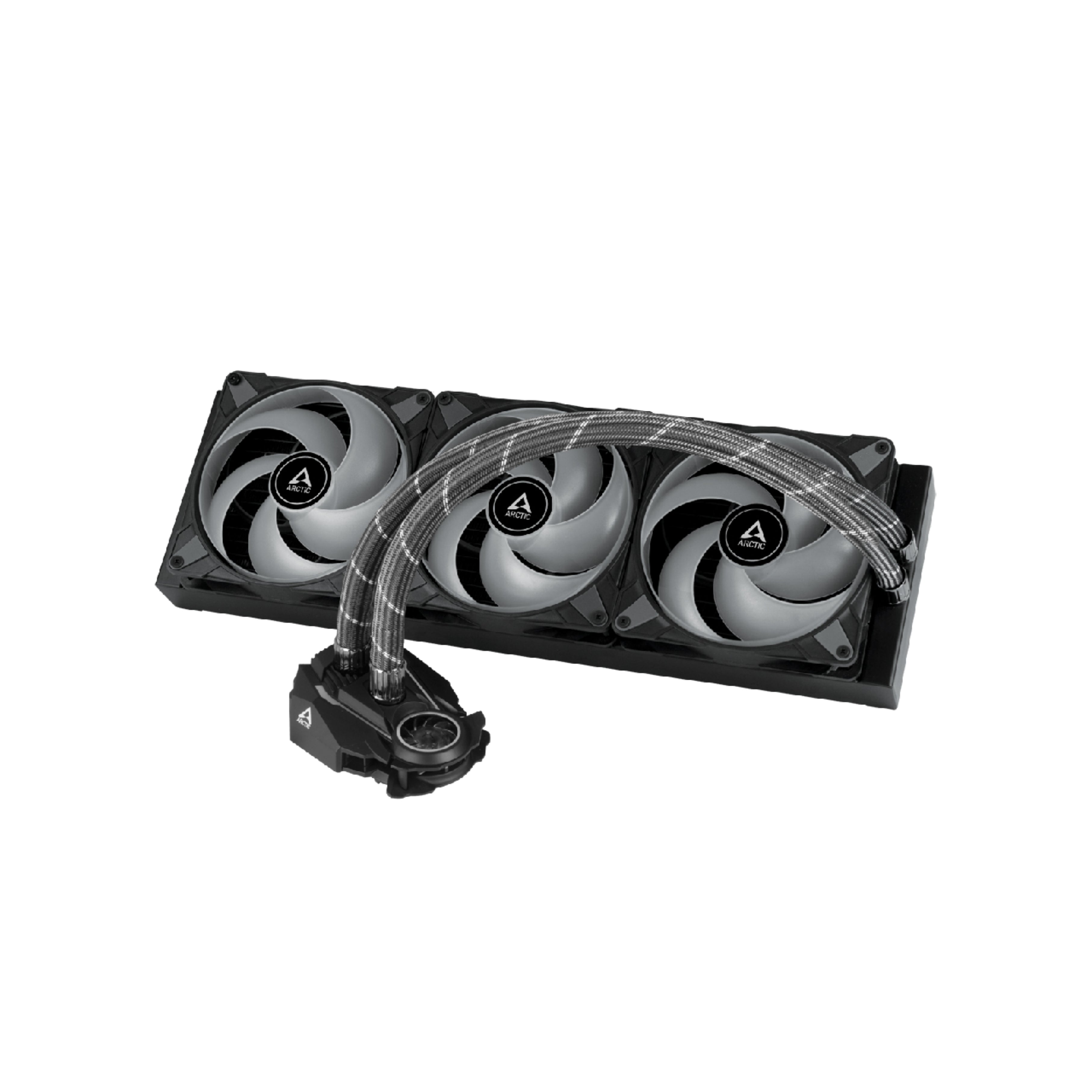 ARCTIC Liquid Freezer II 420 A-RGB CPU AIO Water Cooler Black - ACFRE00109A